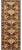 Handwoven Vegetable-Dyed Persian Bakhtiari Runner Rug 3'0" X 13'5" For Sale