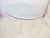Vintage Iron & Glass Table For Sale - Image 4 of 4