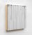 Although built on a dark gray ground, the series of paintings for White was conceived of as a process of layering white on...
