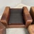 Vintage Brown Leather Lounge Chairs, 1970s, Set of 2 For Sale - Image 16 of 18