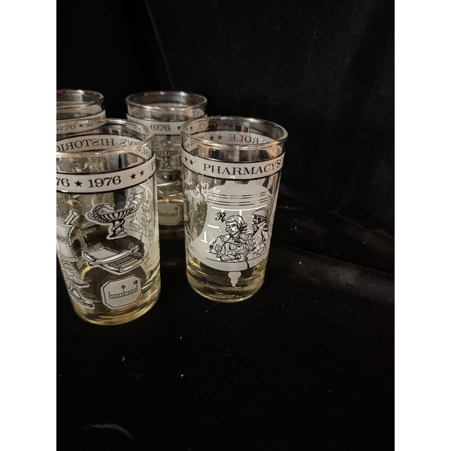 1970s Pharmacist Historic Glassware Set - Set of 8 For Sale - Image 11 of 12