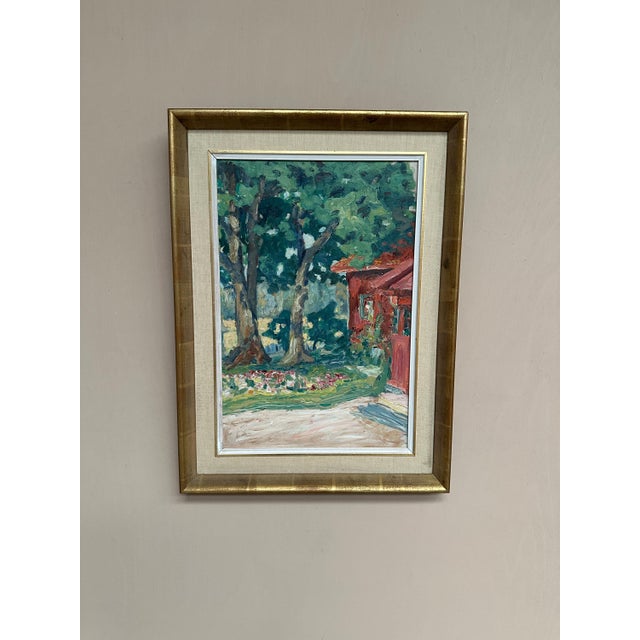 John Rosenqvist, House in Naantali, 1950s, Oil Painting on Board, Framed For Sale - Image 16 of 18