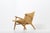 Carl Hansen & Søn CH25 Lounge Chair by Hans J. Wegner for Carl Hansen, 2000 For Sale - Image 4 of 12