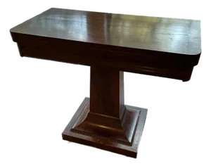 Mid 19th Century American Empire Console/Game Table