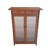 Bloomingdale's Late 20th Century British Colonial Style Faux Tortoise Bamboo Rattan Display Cabinet Shelving Drawers Glazed Doors Vitrine For Sale - Image 4 of 8