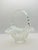 Mid 20th Century Fenton Opalescent Hobnail Decorative Glass Basket For Sale - Image 10 of 10