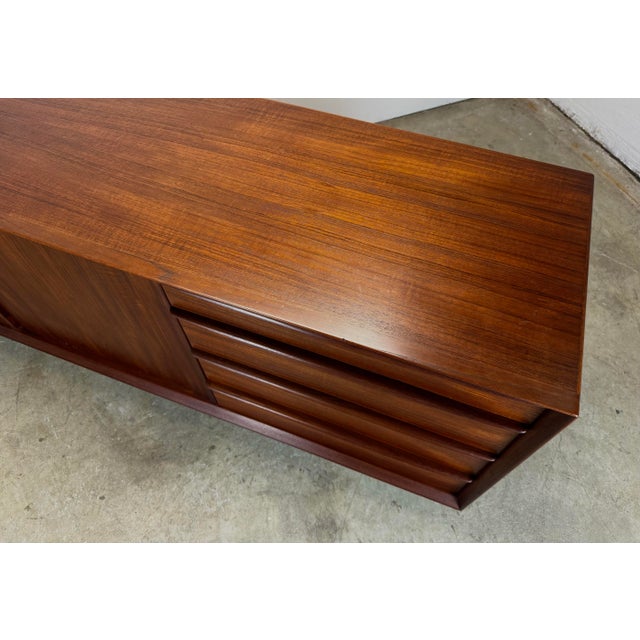 Svend Madsen for Falster Mobelfabrik Danish Mid-Century Modern Teak Dresser / Credenza For Sale - Image 12 of 12