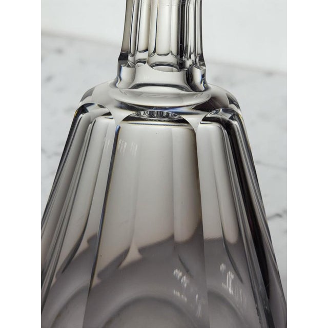 Baccarat Talleyrand Model Crystal Decanter from Baccarat, 1950s For Sale - Image 4 of 8
