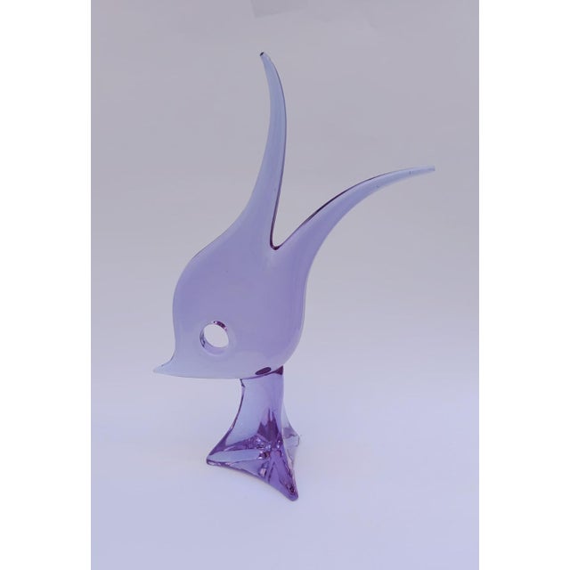 Large Murano Glass Fish Sculpture by Licio Zanetti, 1990s For Sale - Image 3 of 12