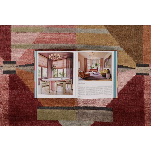 Contemporary Scandinavian Style Geometric Wool Rug, by Rug & Kilim, India For Sale - Image 9 of 10