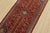 An authentic vintage tribal Abadeh runner hand-knotted with fine wool and natural dyes. This intricately woven rug...