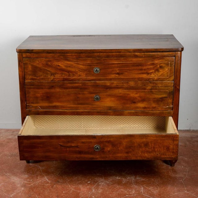 Vintage Dresser in Wood and Fabric For Sale - Image 4 of 18