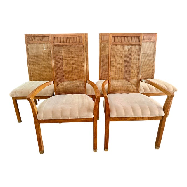 1970’s Stanley Italian Provincial Dining Chairs - Set of 6 For Sale