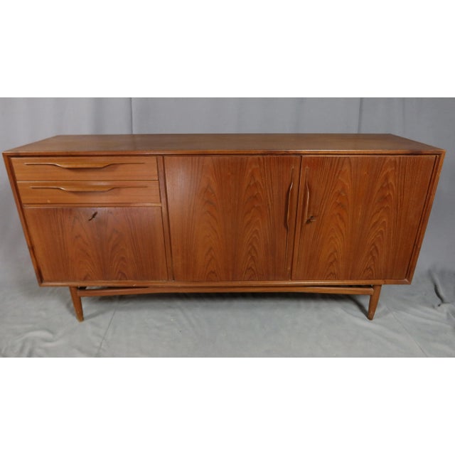 Vintage Sideboard in Teak For Sale - Image 11 of 12