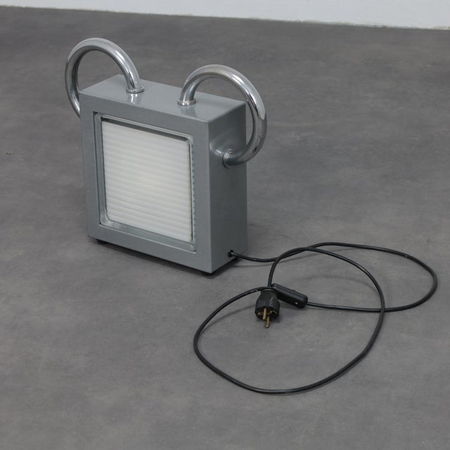 Metal Topolino Table Lamp by Matteo Thun for Bieffeplast, Italy, 1980s For Sale - Image 7 of 9