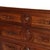 Wood Antique Walnut 3-Drawer Marble Top Chest With Carved Medallions & Pulls C1890 For Sale - Image 7 of 18