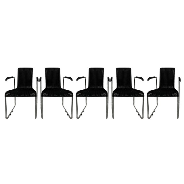 Cantilever Dining Chairs by Jean Prouvé for Tecta, 2000s, Set of 5 For Sale
