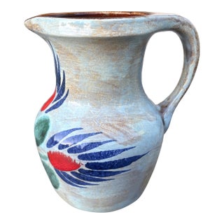 St. Clement Stoneware Pitcher For Sale
