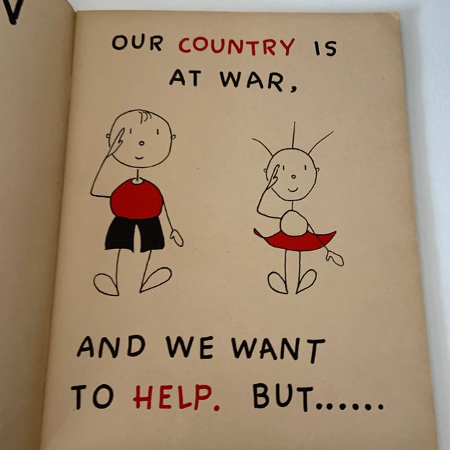 1942 My Book to Help America Munro Leaf Book For Sale - Image 9 of 11