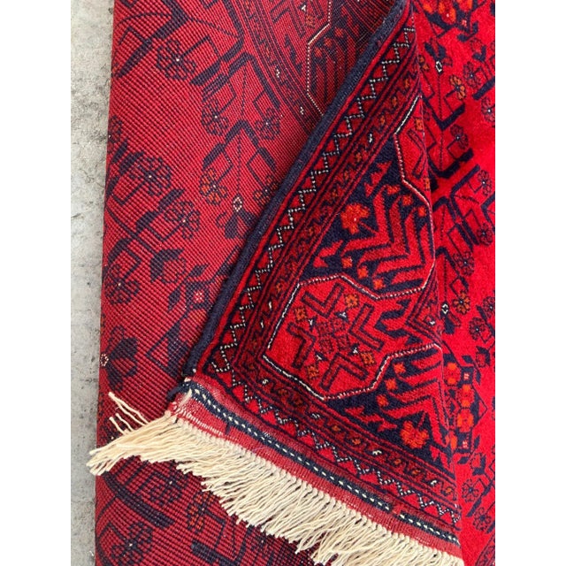 2020s Tribal Khal Mohammadi Hand Knotted Authentic Rug For Sale - Image 5 of 7