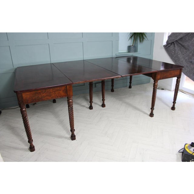 Antique Cuban Mahogany Dining Table For Sale - Image 17 of 18