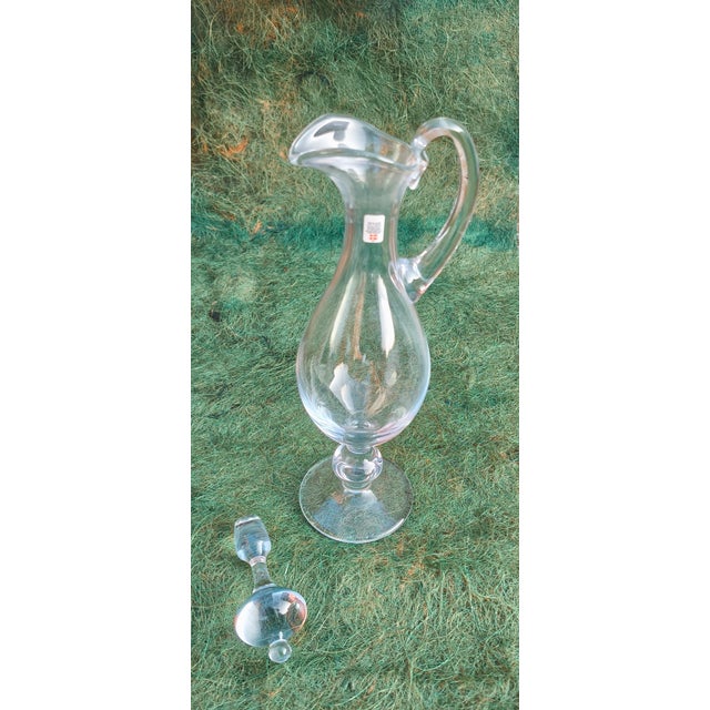 Holmegaard Charlotte Amalie Decanter by Per Lütken for Holmegaard Kastrup, 1970s For Sale - Image 4 of 5