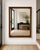 A beautifully crafted Mid Century Modern Walnut mirror, c. 1960s. This elegant wall mirror features a solid walnut frame...