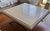 Rustic European Vintage Marble Coffee Table For Sale - Image 3 of 4