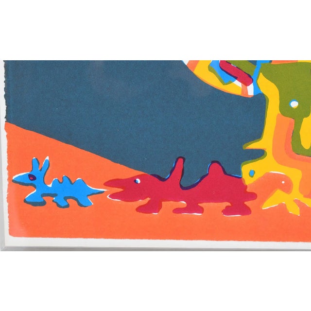 John Himmelfarb (American, b. 1946) lithograph titled "Salad" 1971, editioned in pencil verso 18/95, signed verso. Framed...