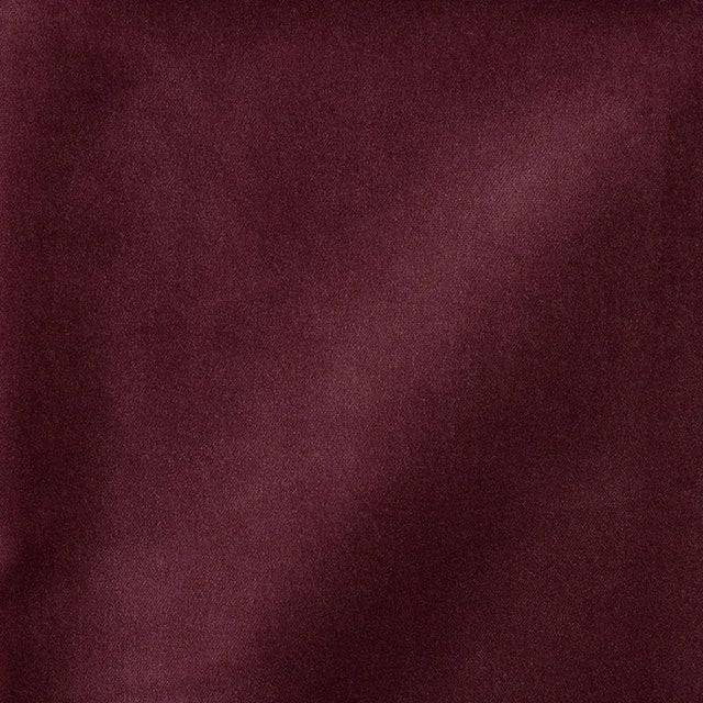 Sample - Schumacher Rocky Performance Velvet Fabric in Mulberry For Sale