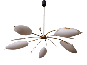 Chandelier in the style of Lunel, 1960s