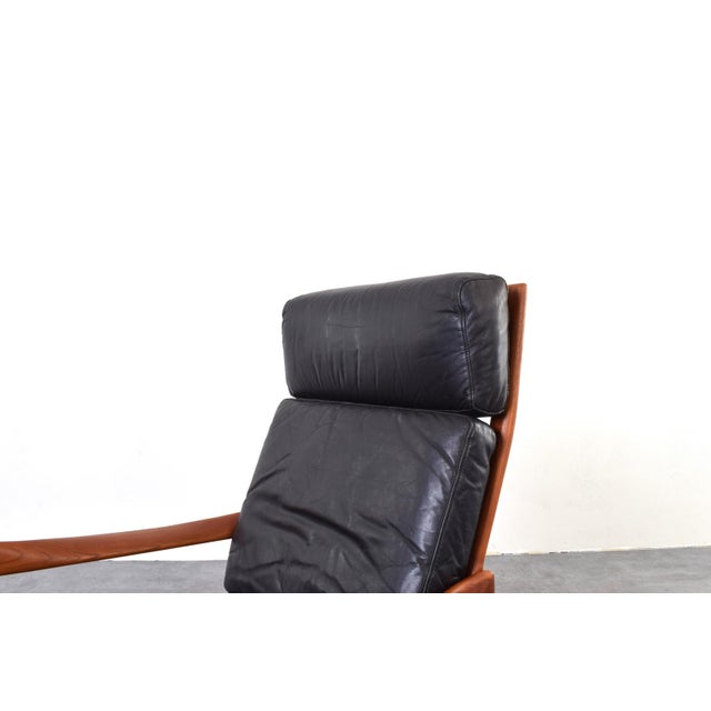 Mid-Century Modern Teak Lounge Chairs by Illum Wikkelsø for Niels Eilersen, 1960s, Set of 2 For Sale - Image 10 of 17