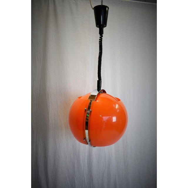 Mid-Century Pendant by Harvey Guzzini, 1970s For Sale - Image 13 of 15