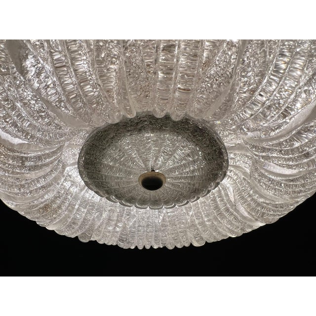 Chandelier attributed to Barovier & Toso, Murano, 1940s For Sale - Image 12 of 17