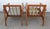 Mid 20th Century 2 Danish Modern Wooden Lounge Chairs For Sale - Image 6 of 14