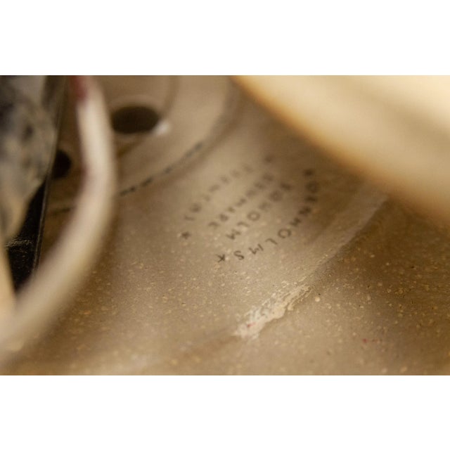 Danish Ceramic Five Disc Wall Lamp from Søholm, 1970s For Sale - Image 17 of 18