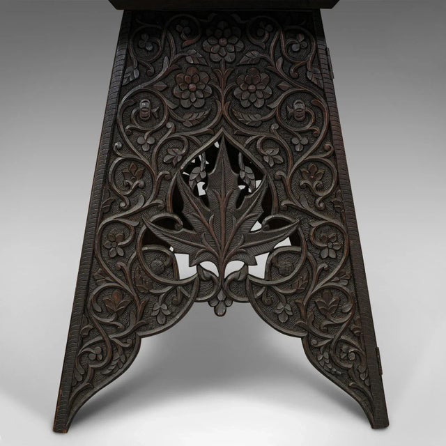 1900s Antique Victorian Middle Eastern Tea Table For Sale - Image 11 of 12