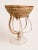 Mid-Century Modern Vintage Jozefina Krosno Octopus Pedestal Art Glass Bowl / Compote For Sale - Image 3 of 5