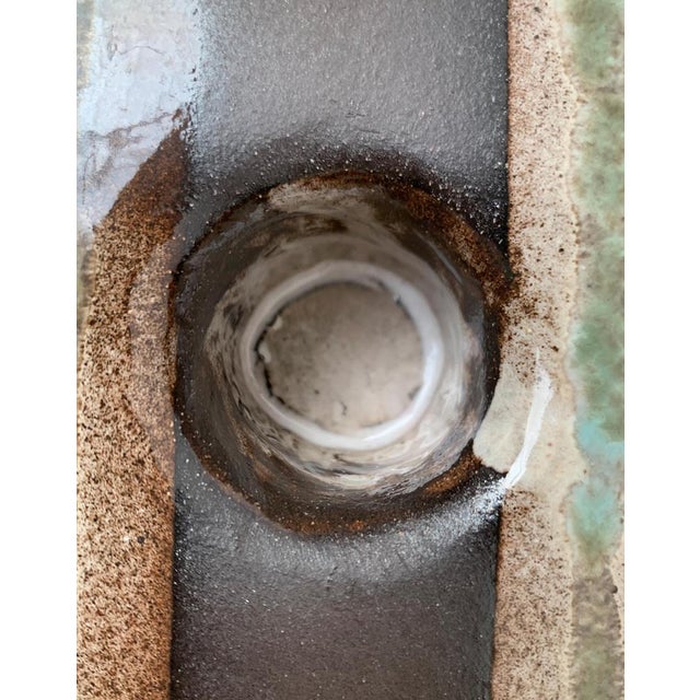 Vintage German Studio Pottery Candle Holder, 1970s For Sale - Image 11 of 17