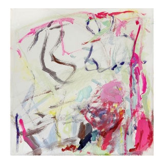 Contemporary Abstract Acrylic on Canvas "Calendar 1" by Macha Poynder For Sale