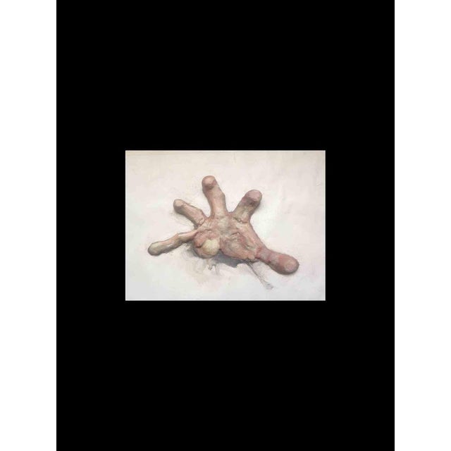 Emerging Work realized in plaster modeled on paper and cardboard in 2019 in Italy by the multifaceted artist Lisartventure...