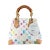 Late 20th Century Late 20th Century Vintage Louis Vuitton Monogram Multicolore Audra M40047 White Handbag For Sale - Image 5 of 15