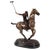 Polo Player Galloping Horse Sculpture, 20th Century, Bronze For Sale - Image 14 of 14