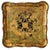 Vintage Florentine side table in gold and green from the 1970s. This small table was made in Italy in the 1950s. The table...