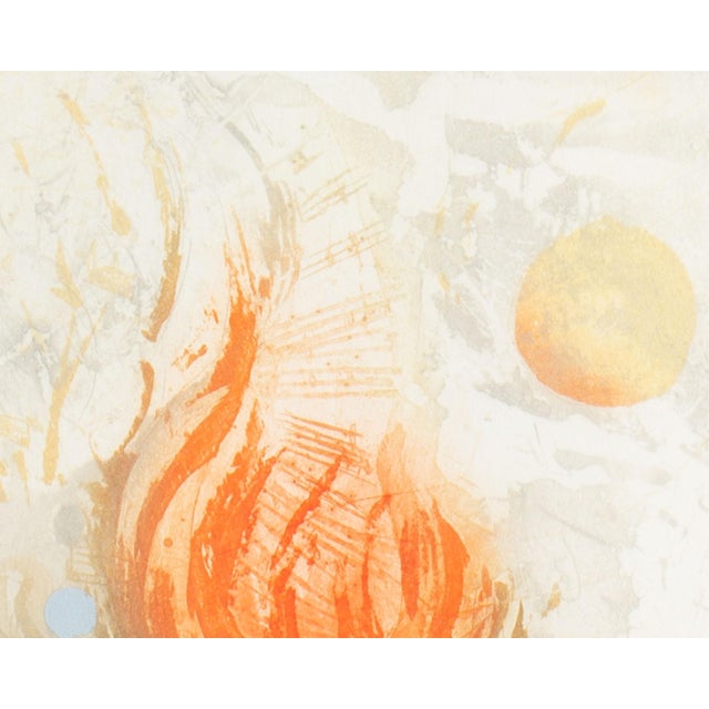 Printmaking Materials “Été” Abstract Etching by Nissan Engel For Sale - Image 7 of 8