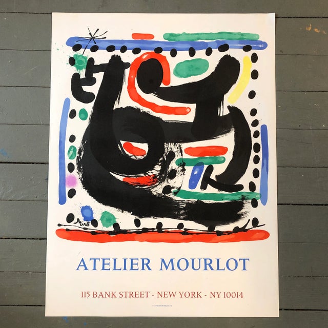 Original Joan Miro Lithograph From Atelier Mourlot For Sale In Philadelphia - Image 6 of 6