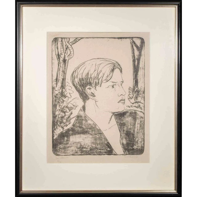 Erich Heckel, Ben Alexander, Etching, 1927 For Sale - Image 6 of 6