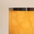Mid-Century Modern Space Age Table Lamp in Chromed Metal with Amber Shade, 1970s For Sale - Image 3 of 5