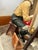 Realism Vintage Signed Rori Capodimonte Figurine Painter at Easel Venice Torre Dell Orologio La Medea Italy Flawless With Tag For Sale - Image 3 of 11
