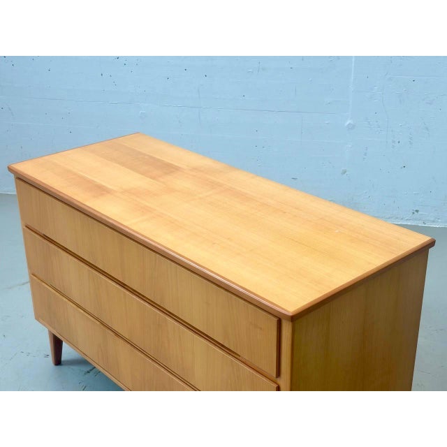 Wood Mid-Century Chest of 3 Drawers For Sale - Image 7 of 16